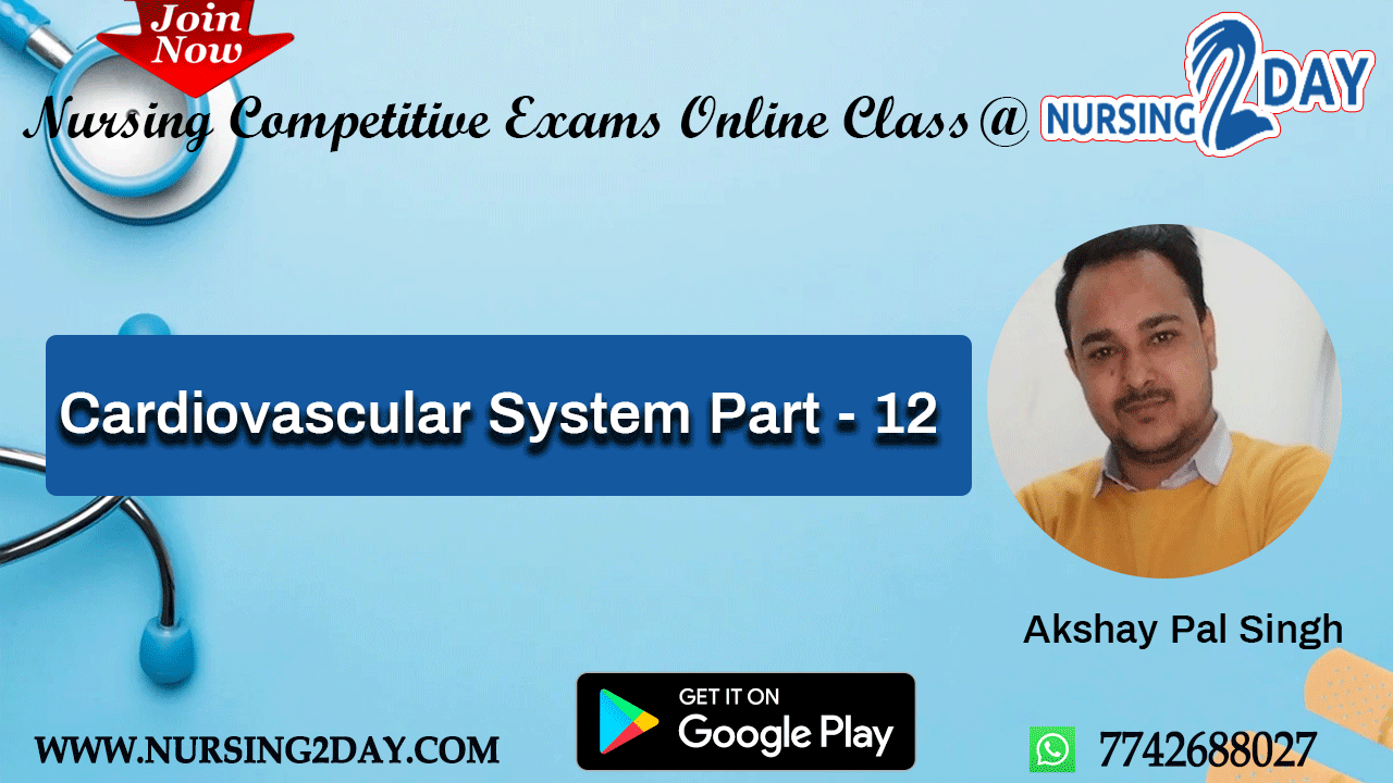 Cardiovascular System Part - 12