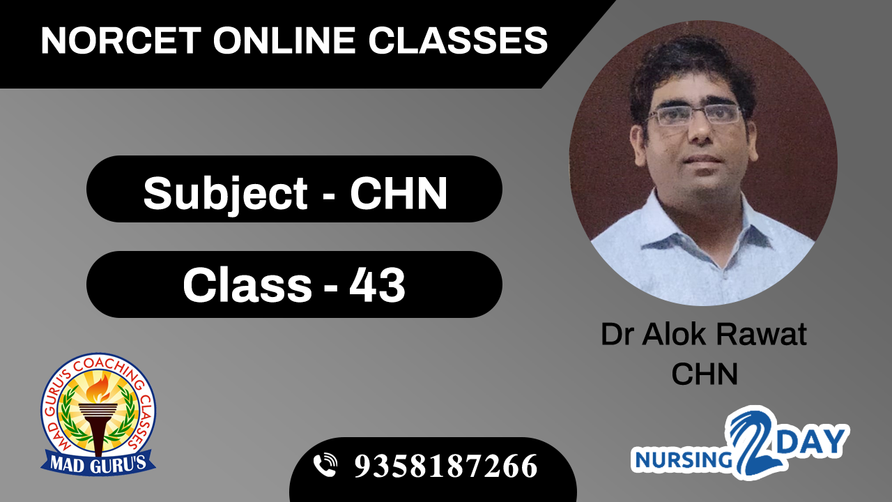 NORCET CHN CLASS - 43