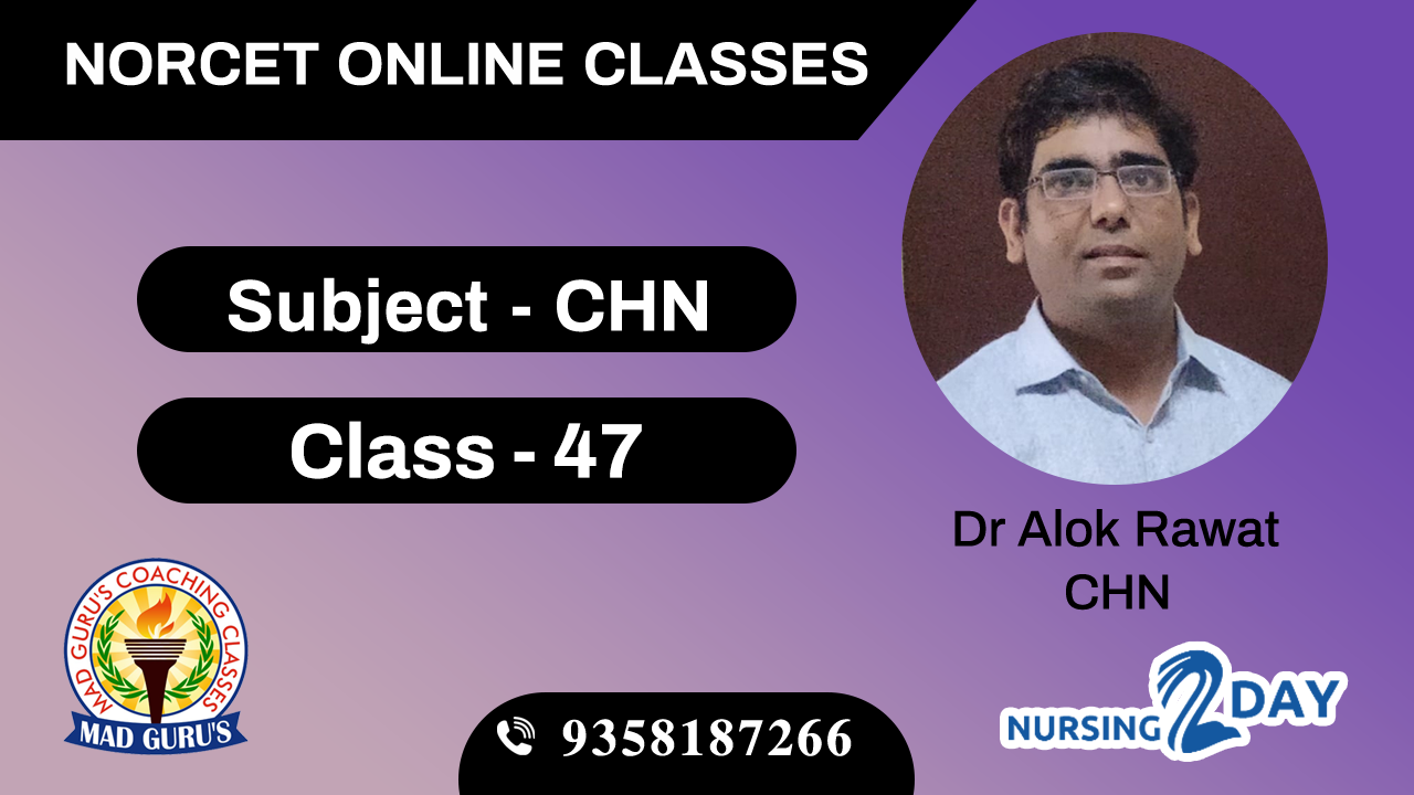 NORCET CHN CLASS - 47