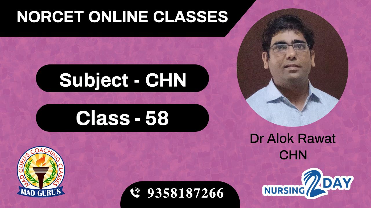 NORCET CHN Class 58