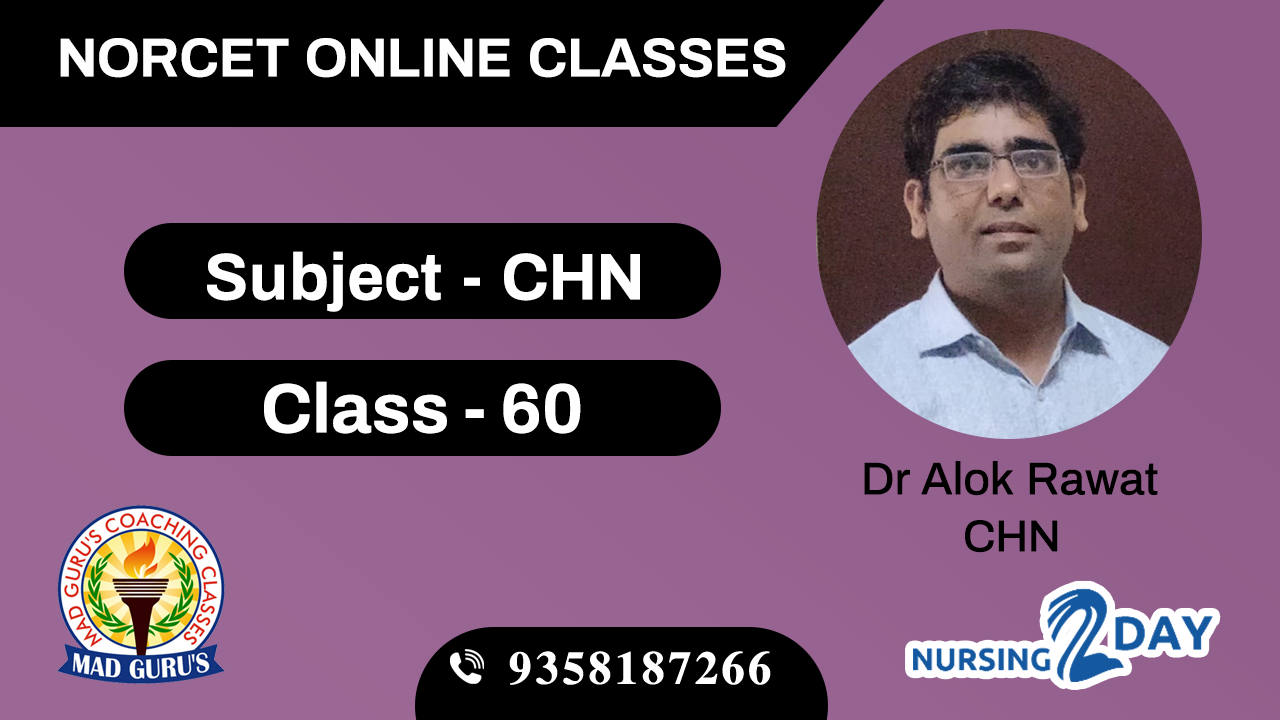 NORCET CHN Class 60