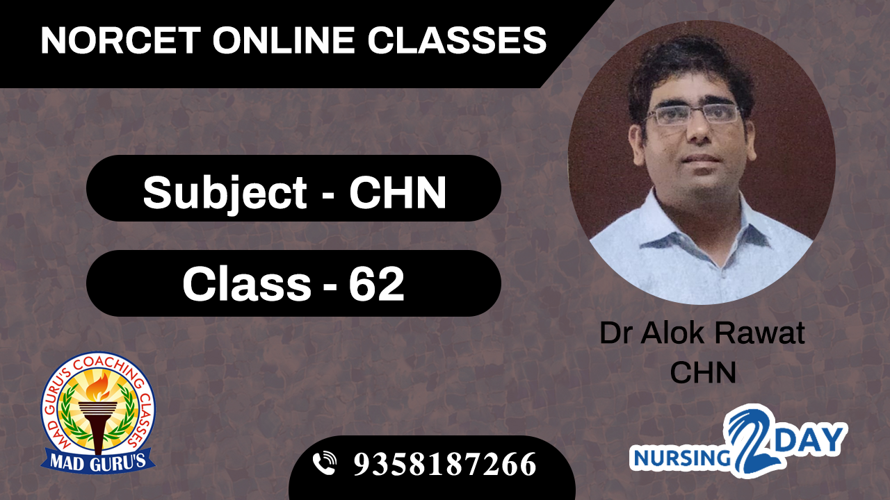 NORCET CHN Class 62