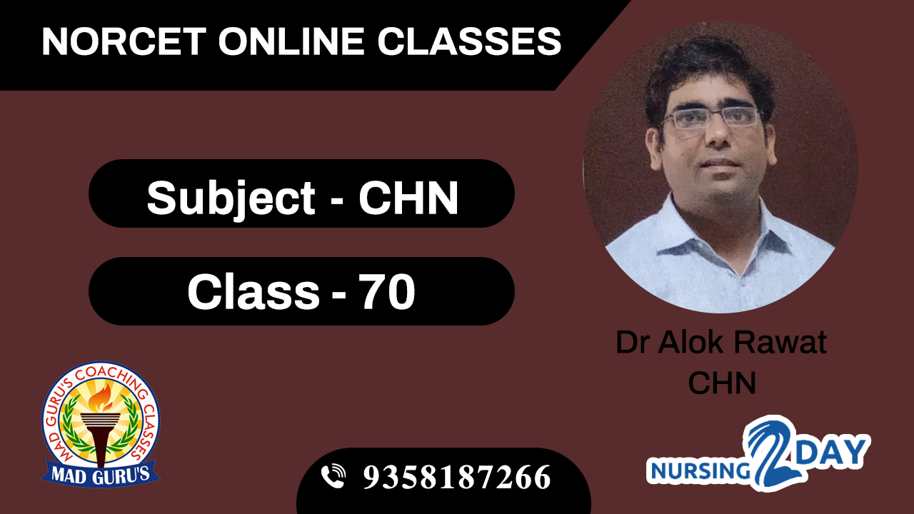 NORCET CHN Class 70