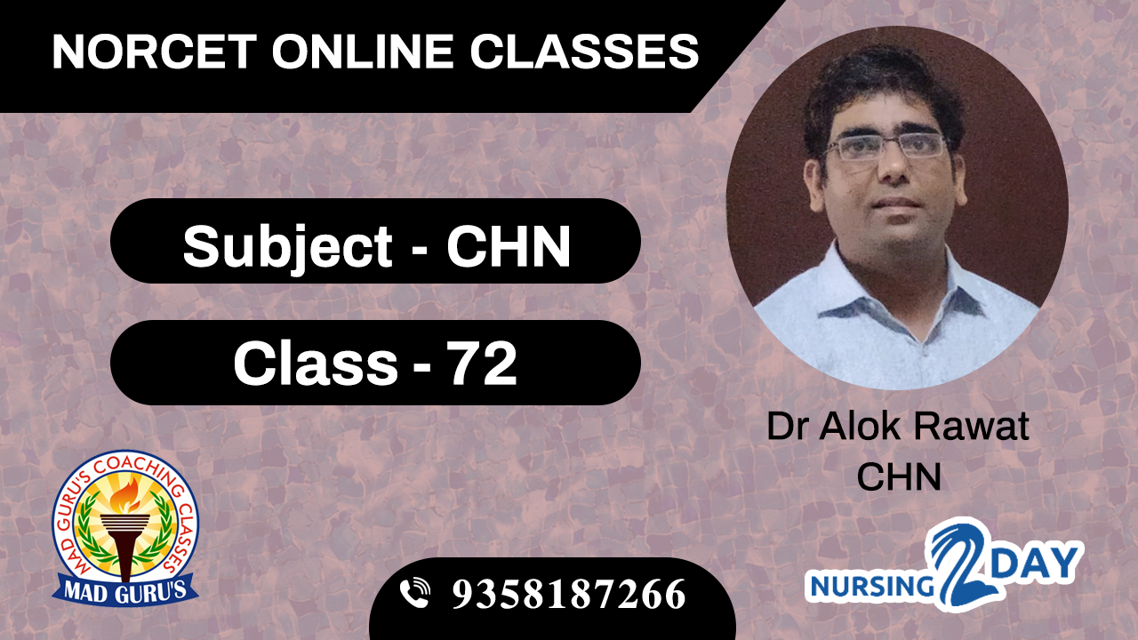 NORCET CHN Class 72