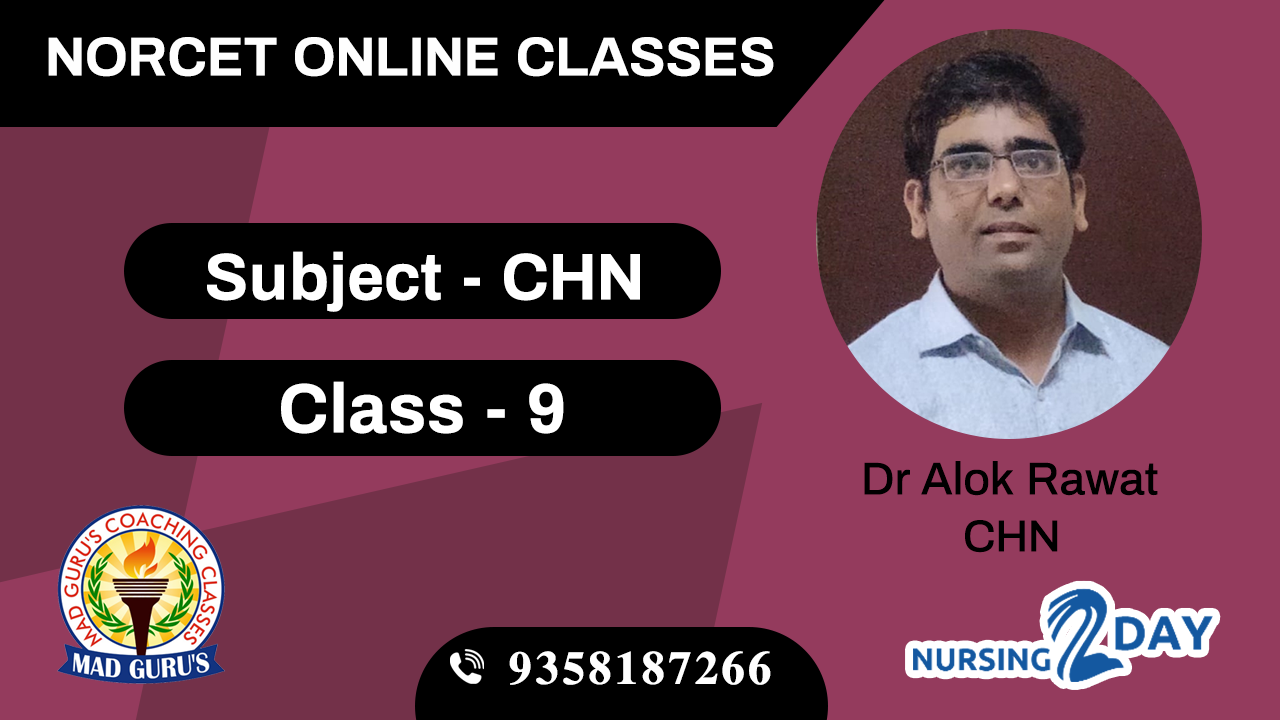 NORCET CHN CLASS 9