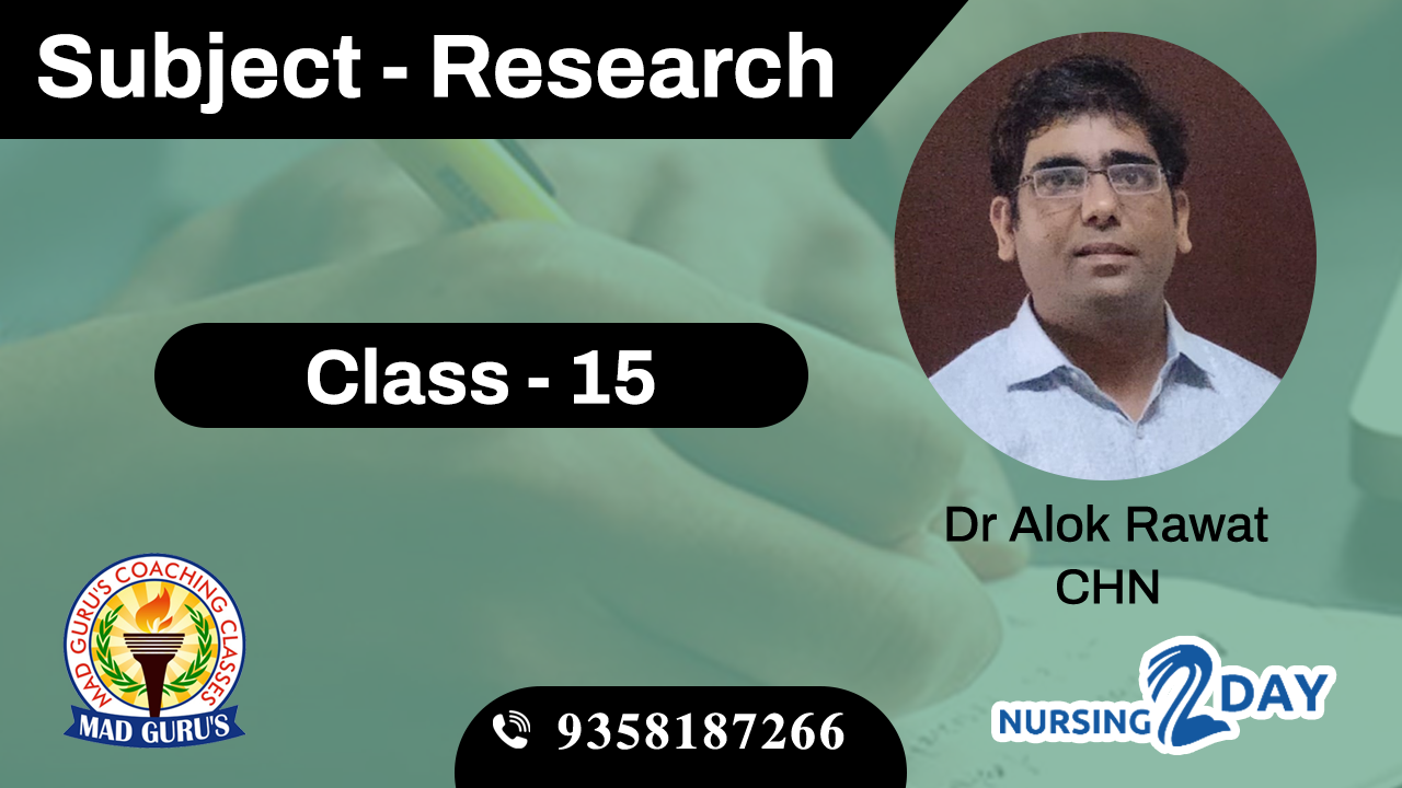 Research Class 15