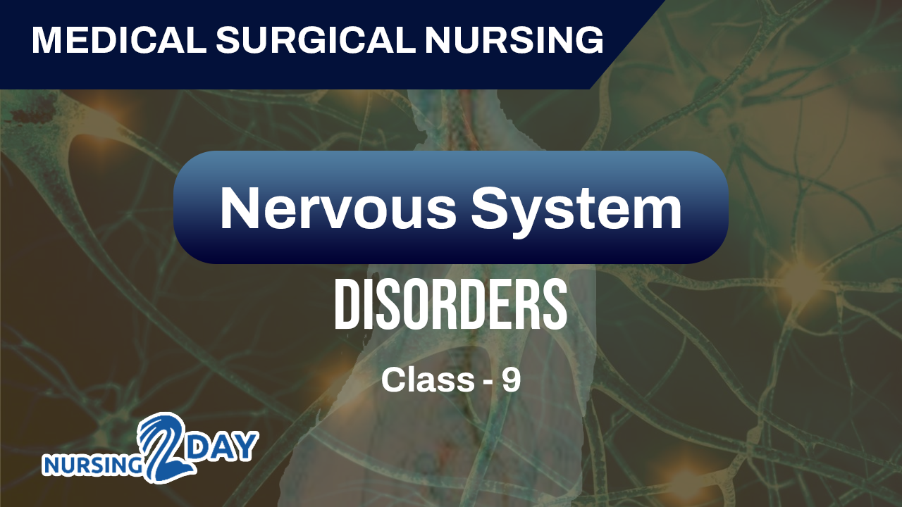 Nervous System Disorders Class 36
