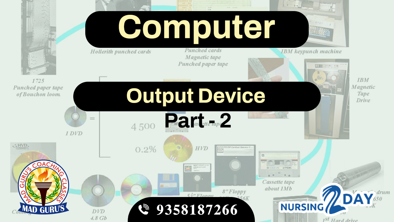 Output Device Part 2 || Class - 5