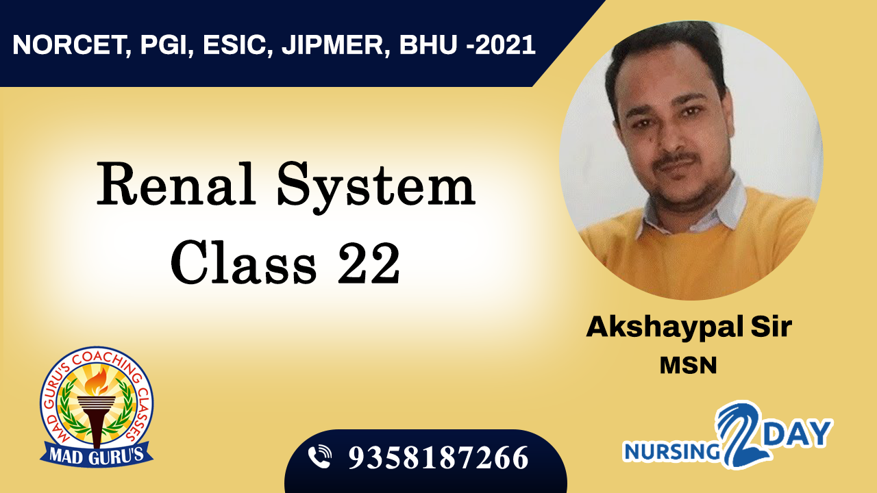 Renal System Class 22