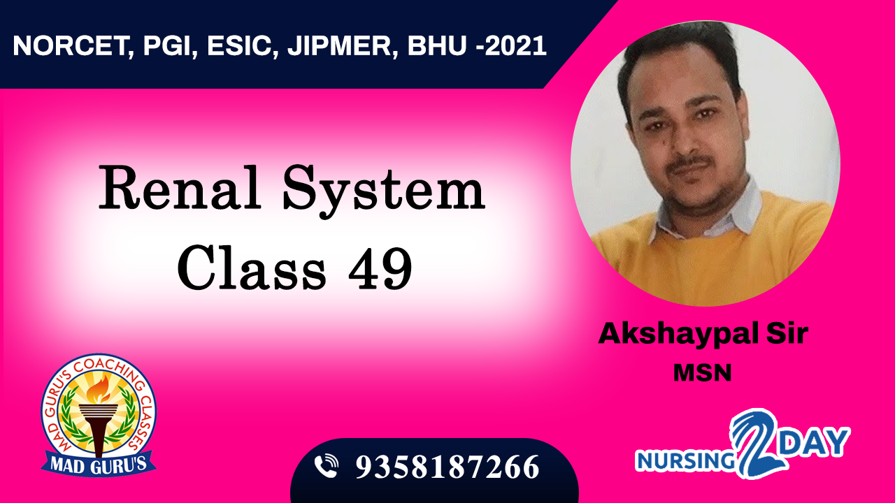 Renal System Class 49