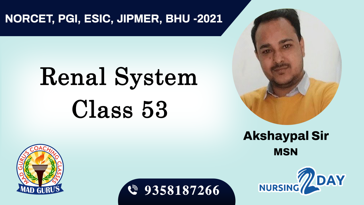Renal System Class 53