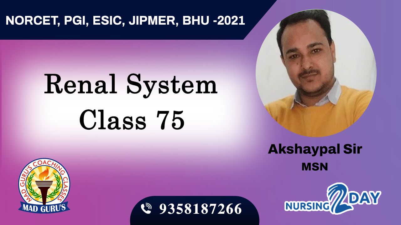 Renal System Class 75